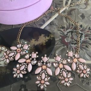 Pink Floral Necklace